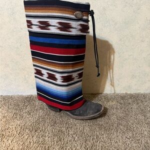 Colorful Aztec Boot Cover